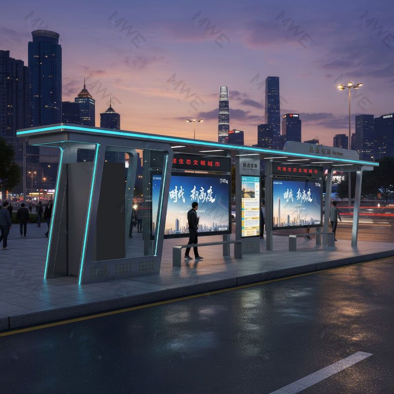 不止候車！智能候車亭如何成為現代城市的基礎配置？